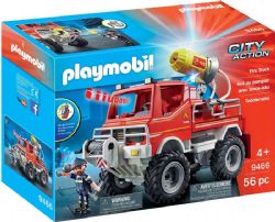 // PLAYMOBIL CITY ACTION - 4 X 4 DE POMPIER AVEC LANCE-EAU #9466